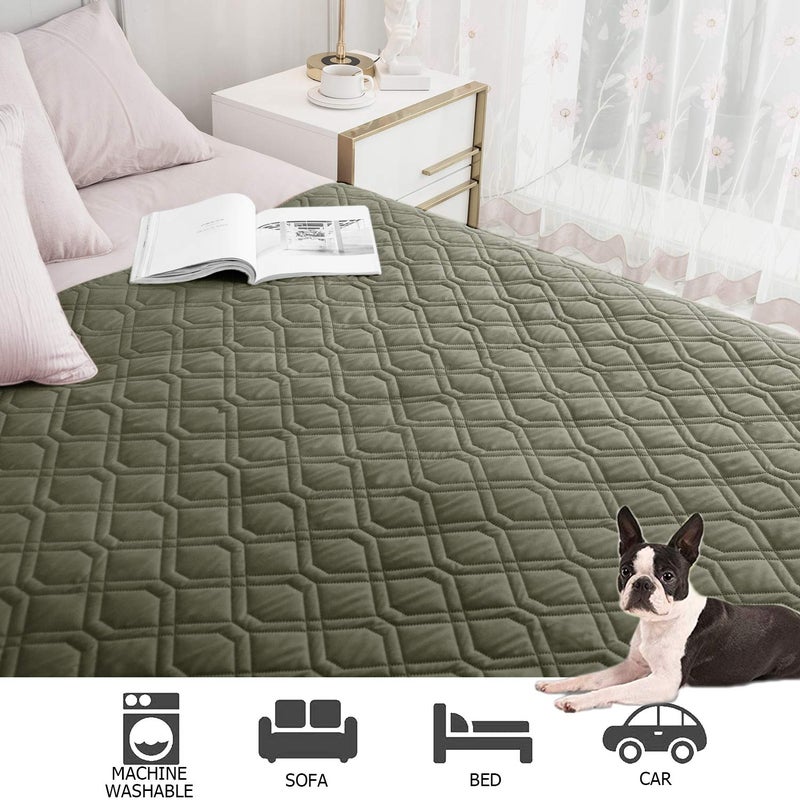 Ameritex Waterproof Dog Bed Cover Pet Blanket for Furniture Bed Couch Sofa Reversible - Image 5
